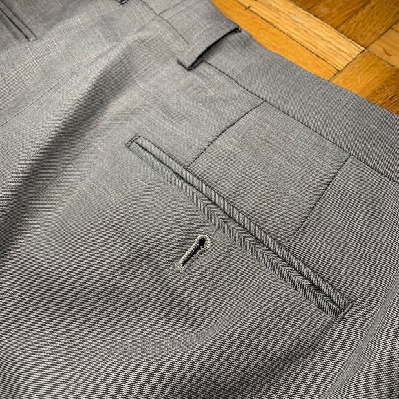 PREMIUM TOPMAN HEATHER 2 PIECE GREY SUIT - Picture 11 of 14